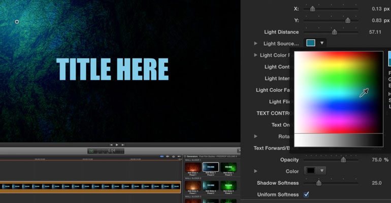 Professional - Background Generators for Final Cut Pro X