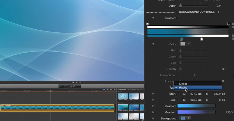 Professional - Background Generators for Final Cut Pro X