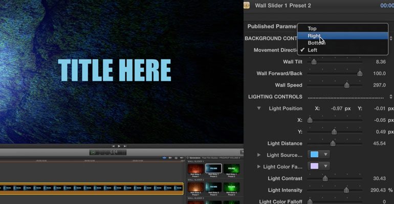 Professional - Background Generators for Final Cut Pro X