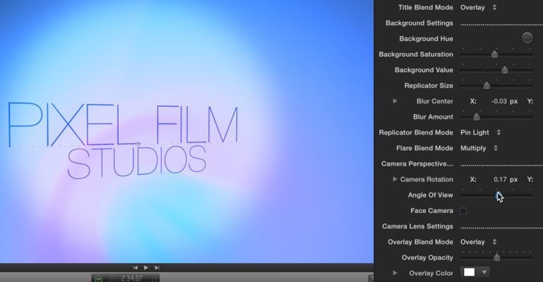 Professional - Background Generators for Final Cut Pro X