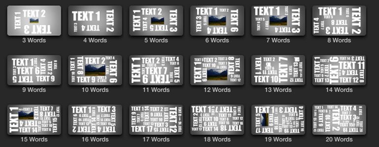 ProTypo - Kinetic Text Titles - for Final Cut Pro X