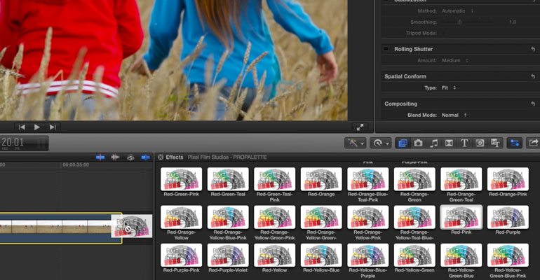 Professional - Color Grading Presets for Final Cut Pro X