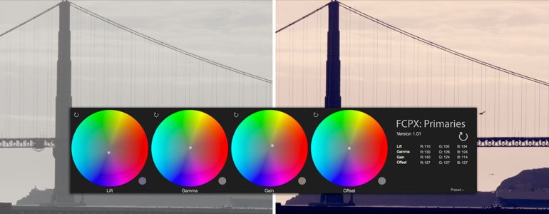 Professional Grading Tools for FCPX