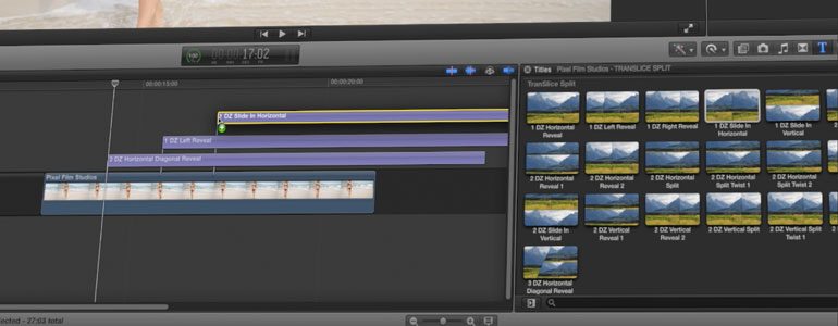 Professional - Split Screen Transition - for Final Cut Pro X