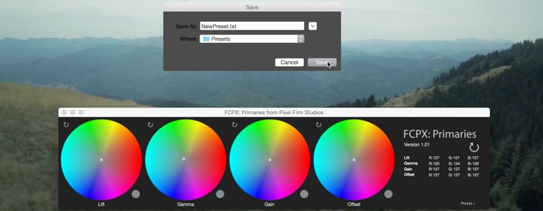 Professional Grading Tools for FCPX