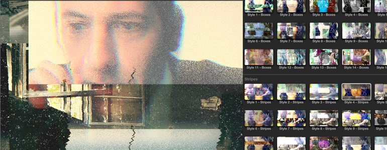 Professional - Film Distortion Transition - for Final Cut Pro X