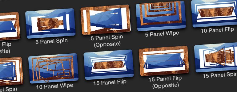 Professional - Panel Transition - for Final Cut Pro X