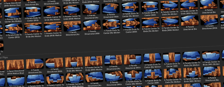 Professional - Geometric Transitions - for Final Cut Pro X