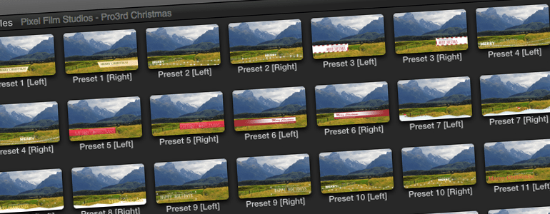 Professional - Lower Thirds - for Final Cut Pro X