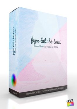FCPX LUT Bi-Tone Final Cut Pro X Plugin from Pixel Film Studios