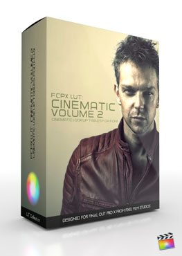 FCPX LUT Cinematic Volume 2 Final Cut Pro X Plugin from Pixel Film Studios