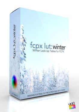 Final Cut Pro X Plugin FCPX LUT Winter from Pixel Film Studios