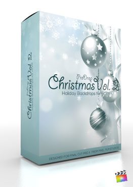 Final Cut Pro X Plugin ProDrop Christmas Volume 2 from Pixel Film Studios