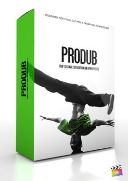 Final Cut Pro X Plugin ProDub from Pixel Film Studios