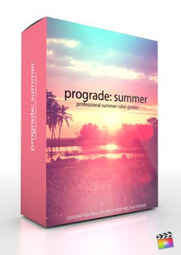 Final Cut Pro X plugin ProGrade Summer from Pixel Film Studios