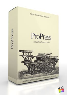 Final Cut Pro X Plugin ProPress from Pixel Film Studios