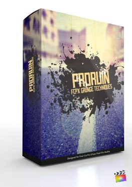 Final Cut Pro X Plugin ProRuin from Pixel Film Studios