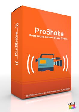 Final Cut Pro X Plugin ProShake from Pixel Film Studios