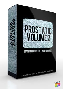 Final Cut Pro X Plugin ProStatic Volume 2 from Pixel Film Studios