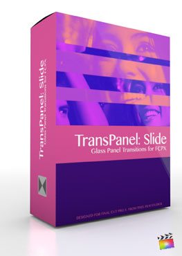 Final Cut Pro X Plugin TransPanel Slide from Pixel Film Studios