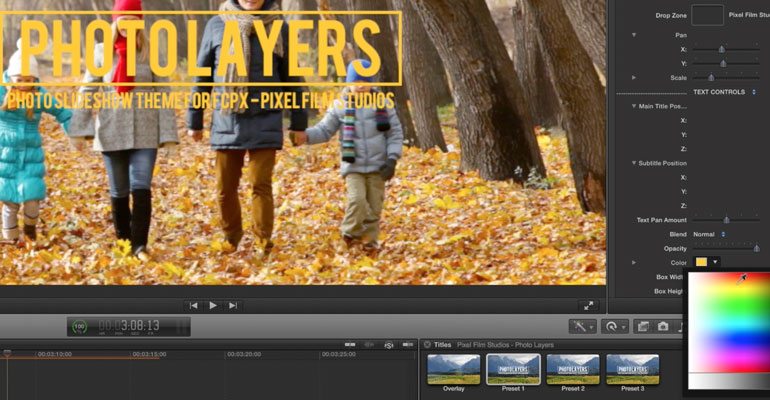 Professional - Entertainment Themes for Final Cut Pro X