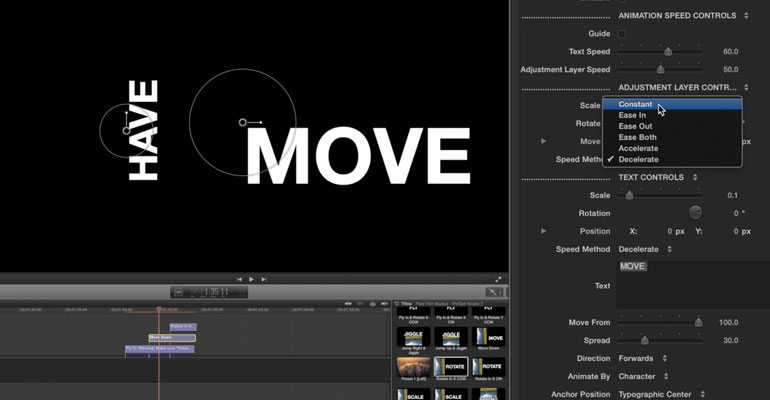 Professional - Text Animation Titles - for Final Cut Pro X