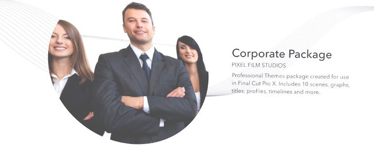 Professional - Corporate Theme for Final Cut Pro X - for Final Cut Pro X