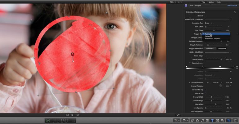 Professional - Media Revealing Effect for Final Cut Pro X - for Final Cut Pro X