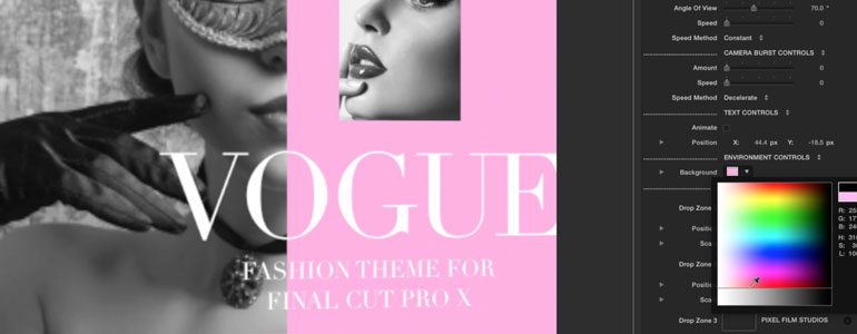 Professional - Fashion Themes for Final Cut Pro X