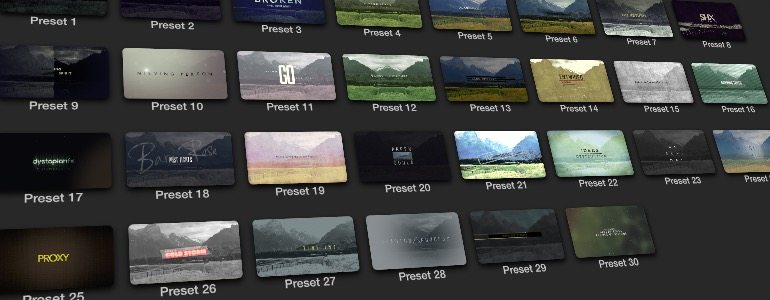 Professional - Introduction Titles - for Final Cut Pro X