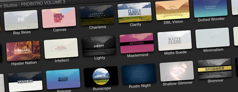 Professional - Introduction Titles - for Final Cut Pro X