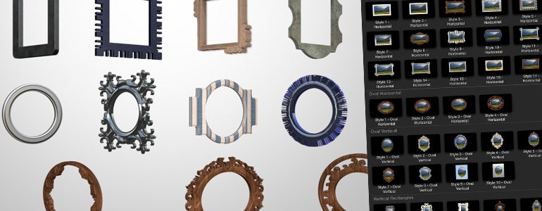 Professional - 3D Frames for Final Cut Pro X - for Final Cut Pro X