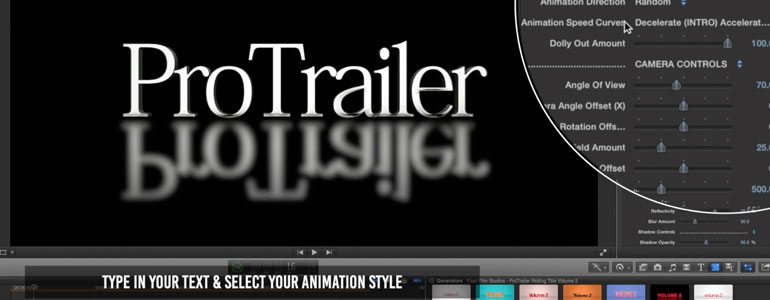 Professional - Trailer Titles - for Final Cut Pro X