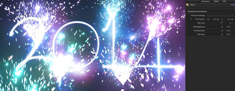 final cut pro free plugins fireworks