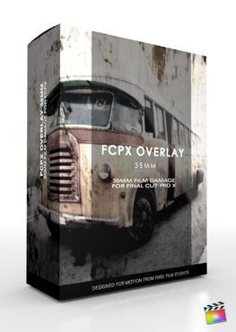 Final Cut Pro X Plugin FCPX Overlay 35mm from Pixel Film Studios