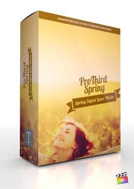 Final Cut Pro X Plugin Pro3rd Spring