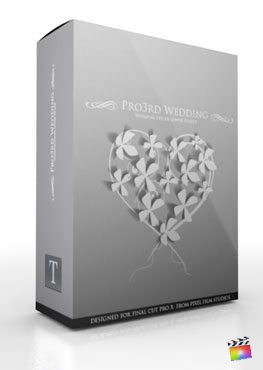Final Cut Pro X Plugin Pro3rd Wedding Volume 1 from Pixel Film Studios