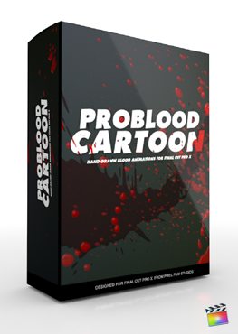 Final Cut Pro X Plugin ProBlood Cartoon from Pixel Film Studios