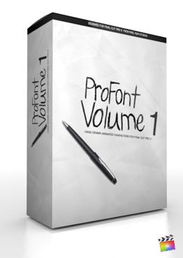 Final Cut Pro X Plugin ProFont Volume 1 from Pixel Film Studios