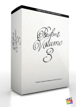 Final Cut Pro X Plugin ProFont Volume 3 from Pixel Film Studios