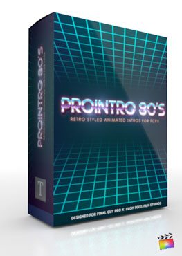 Final Cut Pro X Plugin ProIntro 80s from Pixel Film Studios