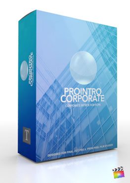 Final Cut Pro X Plugin ProIntro Corporate from Pixel Film Studios