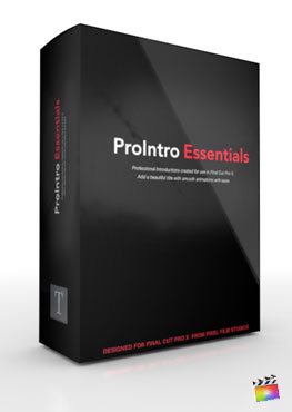 Final Cut Pro X Plugin ProIntro Essentials from Pixel Film Studios