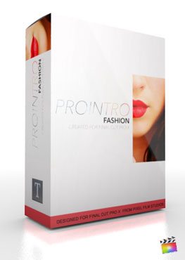 Final Cut Pro X Plugin ProIntro Fashion from Pixel Film Studios