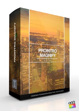 Final Cut Pro X Plugin ProIntro Magnify from Pixel Film Studios