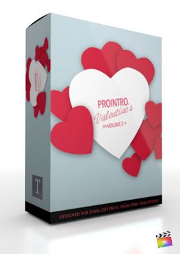 Final Cut Pro X Plugin ProIntro Valentines Volume 2 from Pixel Film Studios