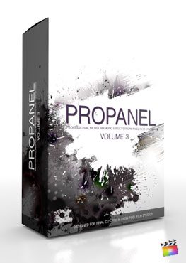 Final Cut Pro X Plugin ProPanel Volume 3 from Pixel Film Studios