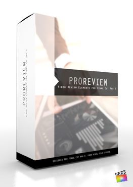 Final Cut Pro X Plugin ProReview from Pixel Film Studios