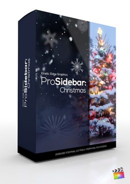 Final Cut Pro X Plugin ProSidebar Christmas from Pixel Film Studios