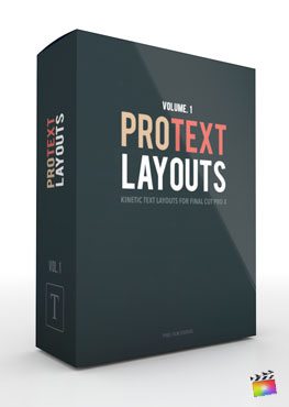 Final Cut Pro X Plugin ProText Layouts from Pixel Film Studios